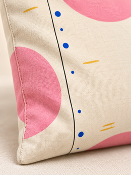 Margin Dot Pillow Cover