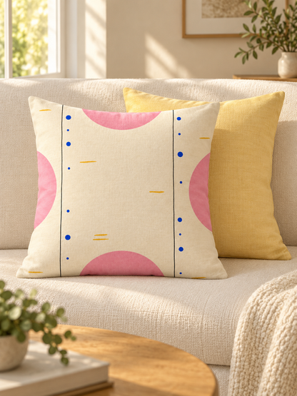 Margin Dot Pillow Cover