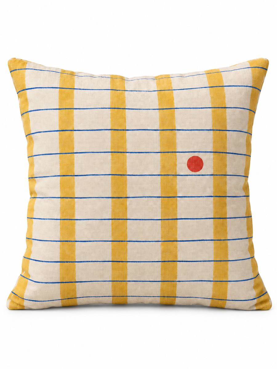 Memo Stripe Pillow Cover
